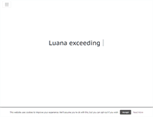 Tablet Screenshot of luanacavalcanti.com